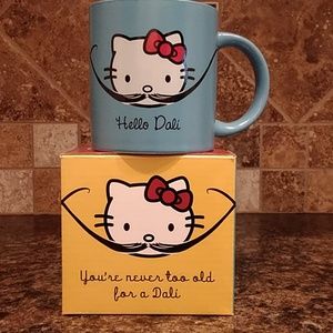 NEW Hello Kitty Salvadore Dali "HELLO DALI" Mug